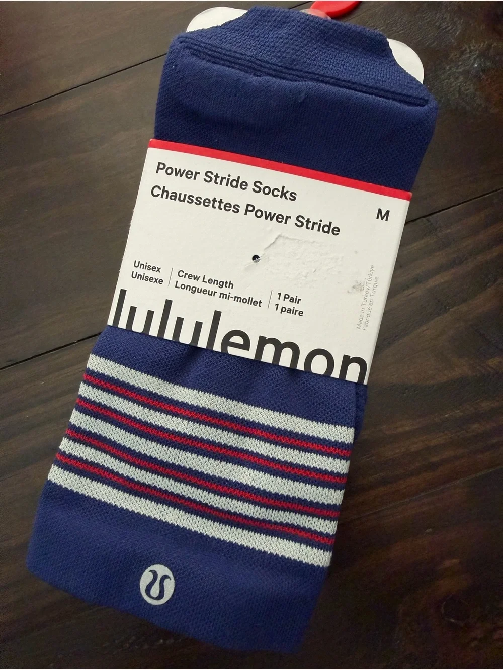 Lululemon Power Stride Socks Medium
